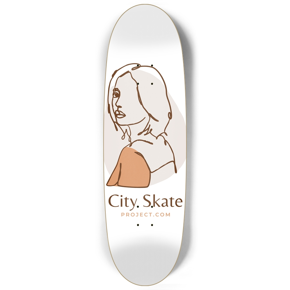 City Skate Project Designer EGG Skateboard