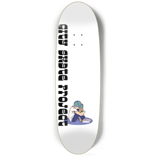 City Skate Project Love This EGG Custom Skateboard 9.75"