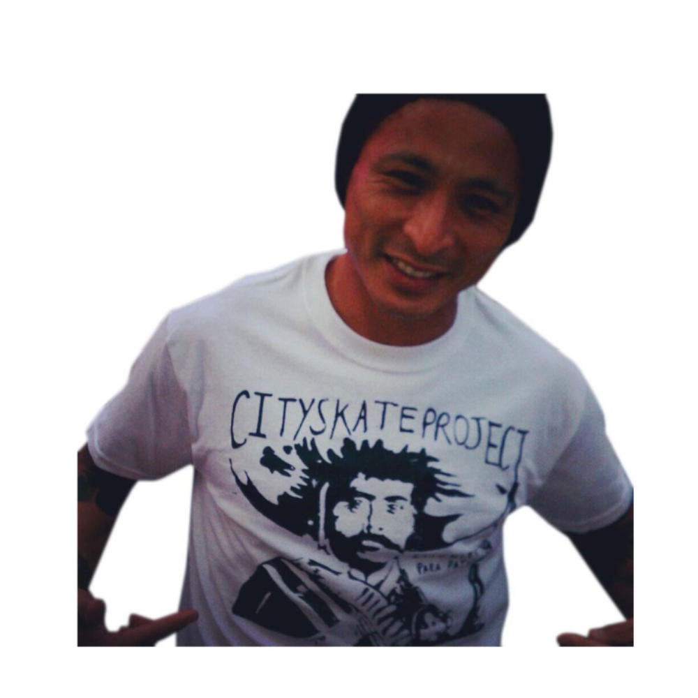 Zapatista Skateboarding T-Shirt - City Skate Project