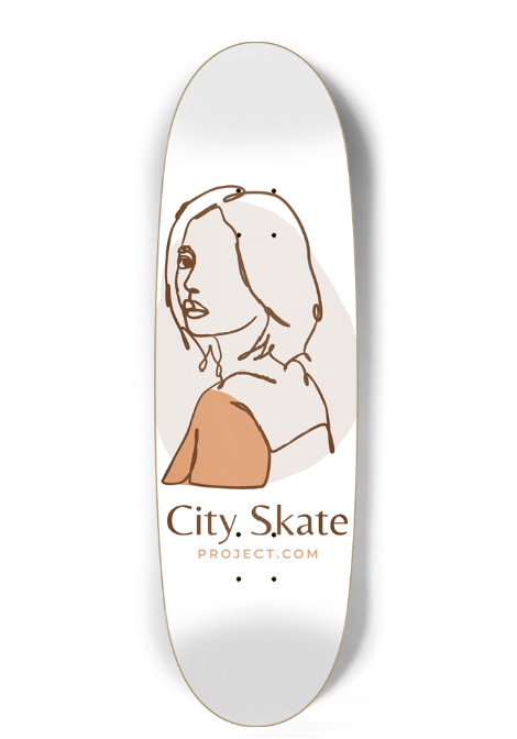 City Skate Project Designer EGG Skateboard