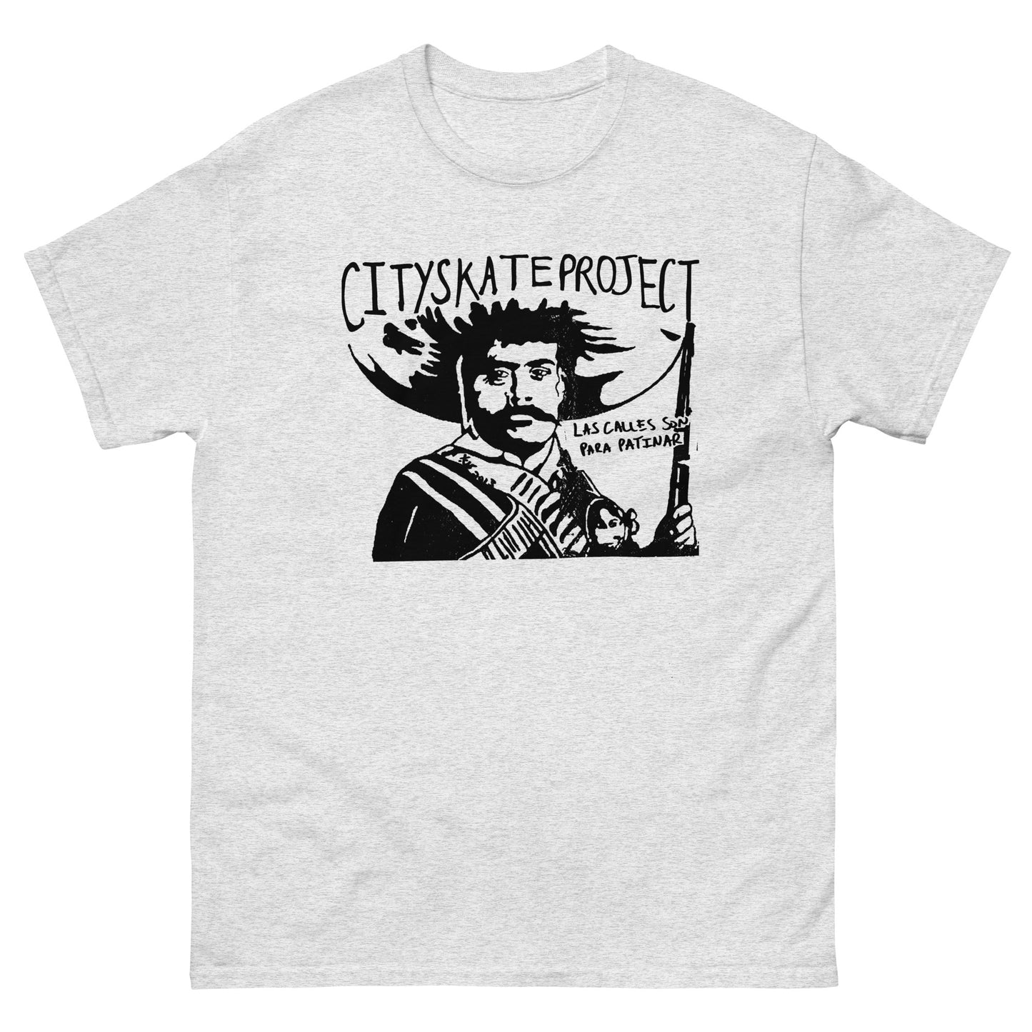 Zapatista Skateboarding T-Shirt - City Skate Project