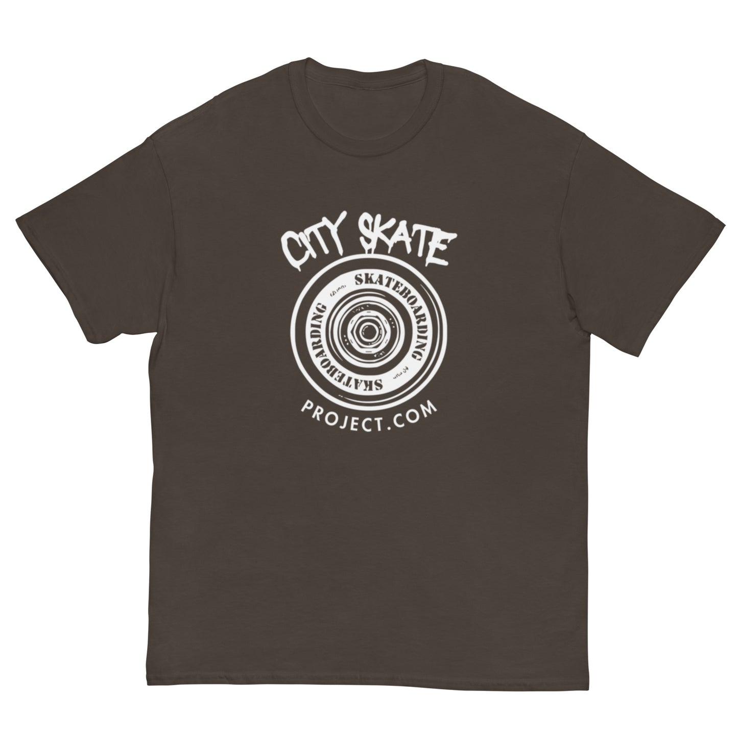 City Skate Project 45mm Wheel Men's classic tee