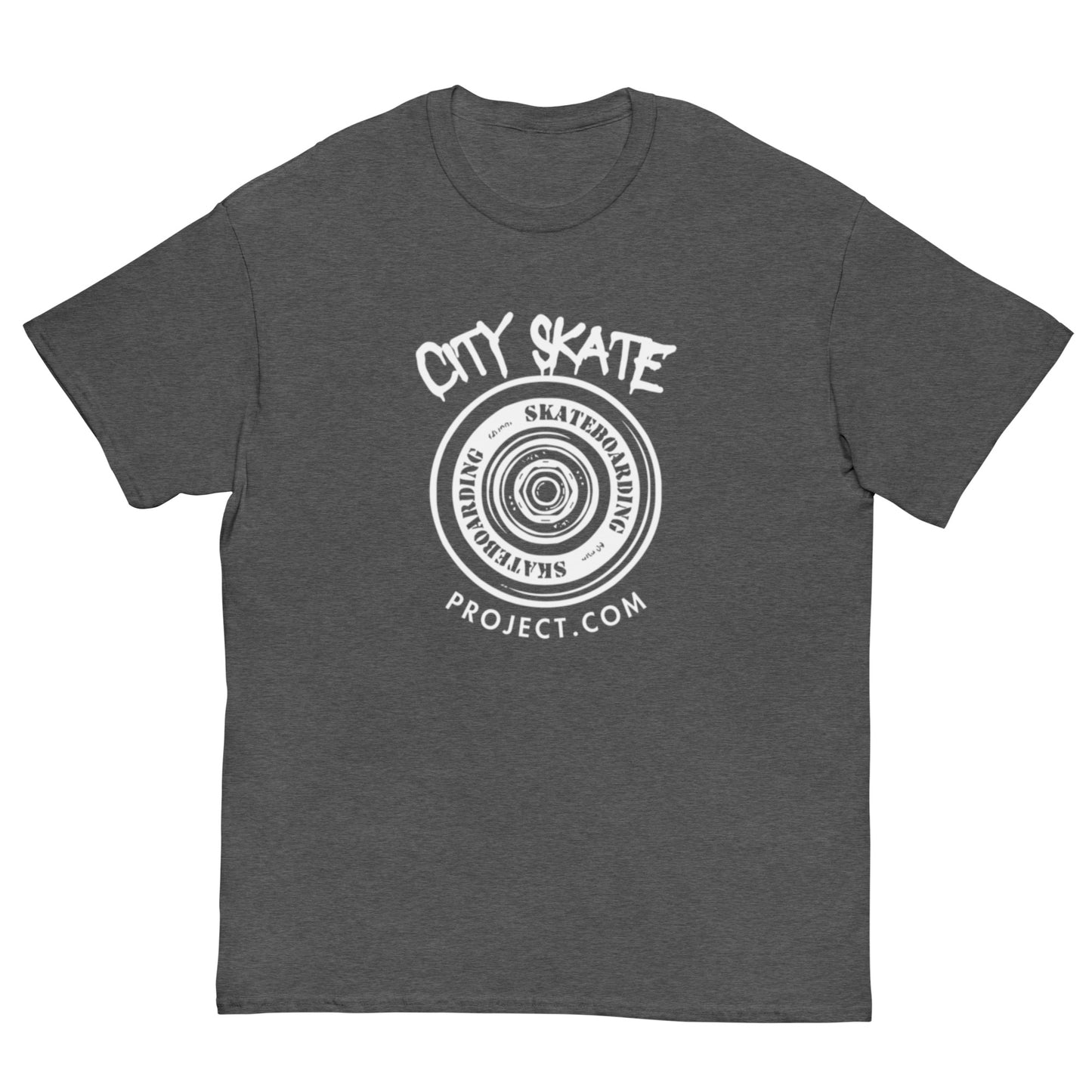City Skate Project 45mm Wheel Men's classic tee