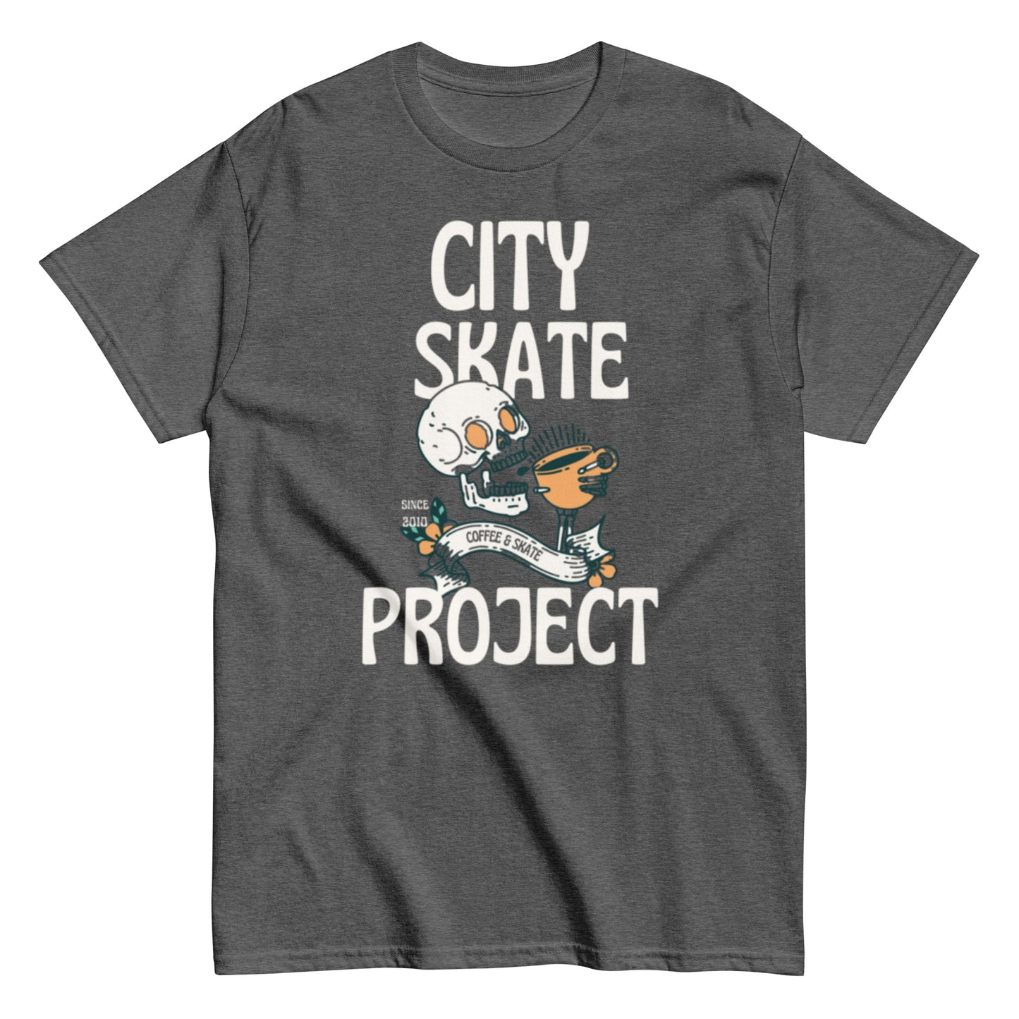 City Skate Project Coffee and Skate Session Men's classic tee