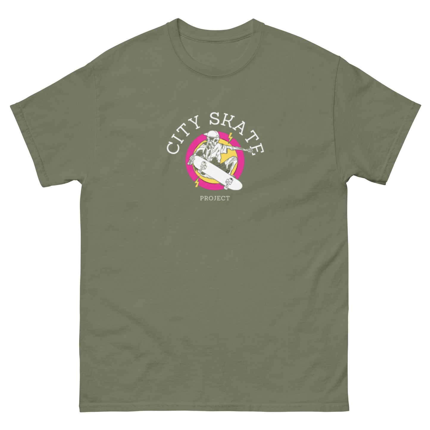 City Skate Project Keep Grinding Men's classic tee