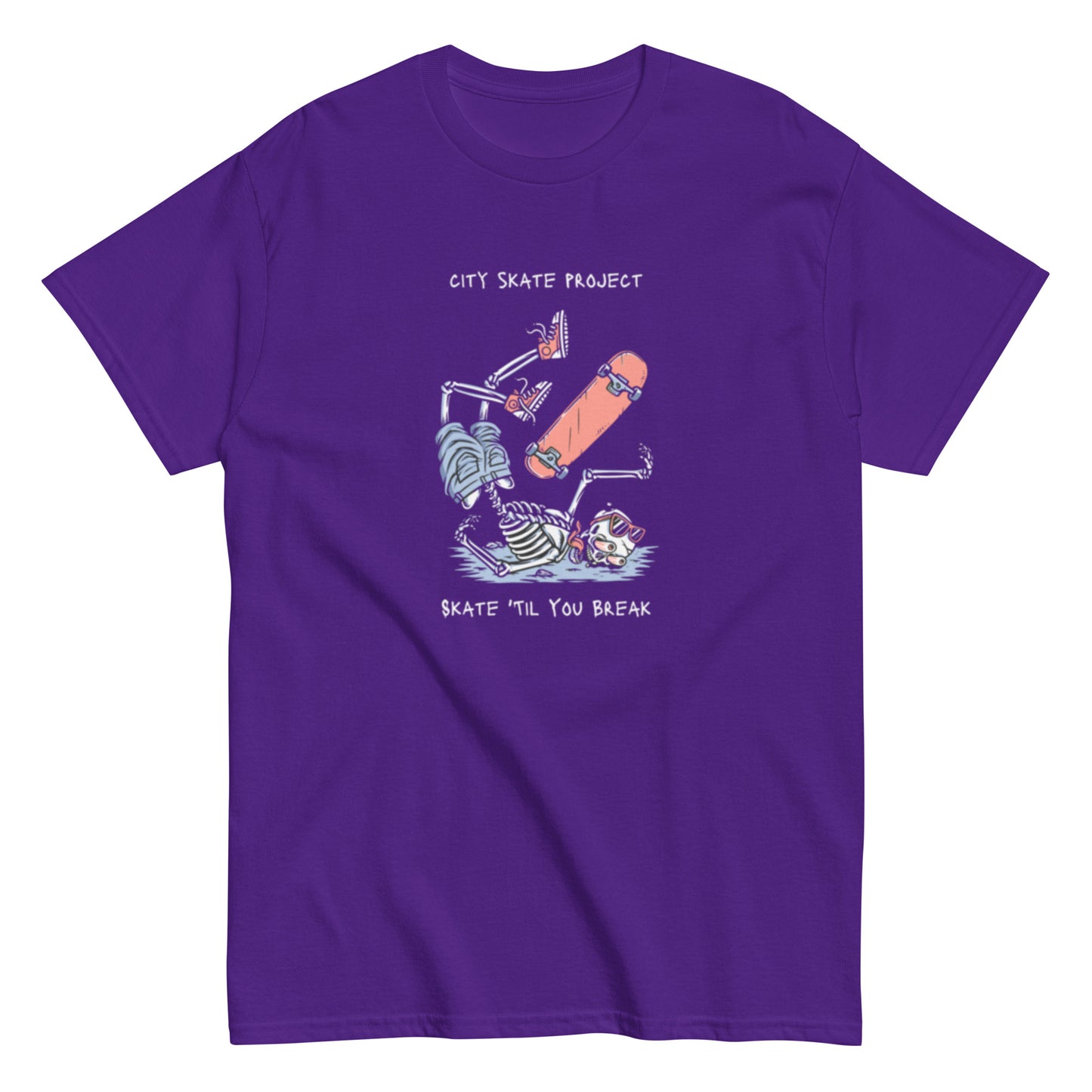 City Skate Project Skate Til Ya Break Men's classic tee