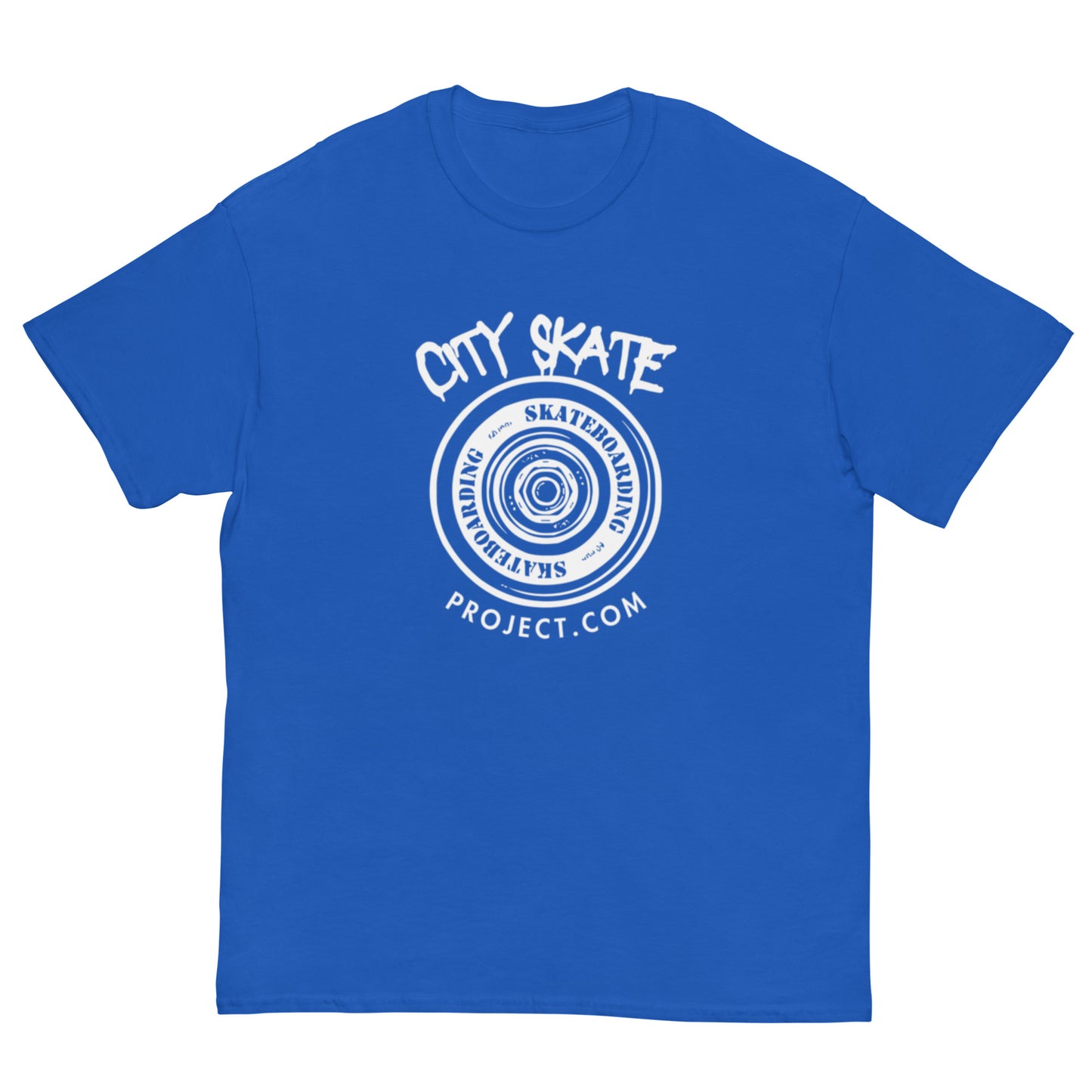City Skate Project 45mm Wheel Men's classic tee