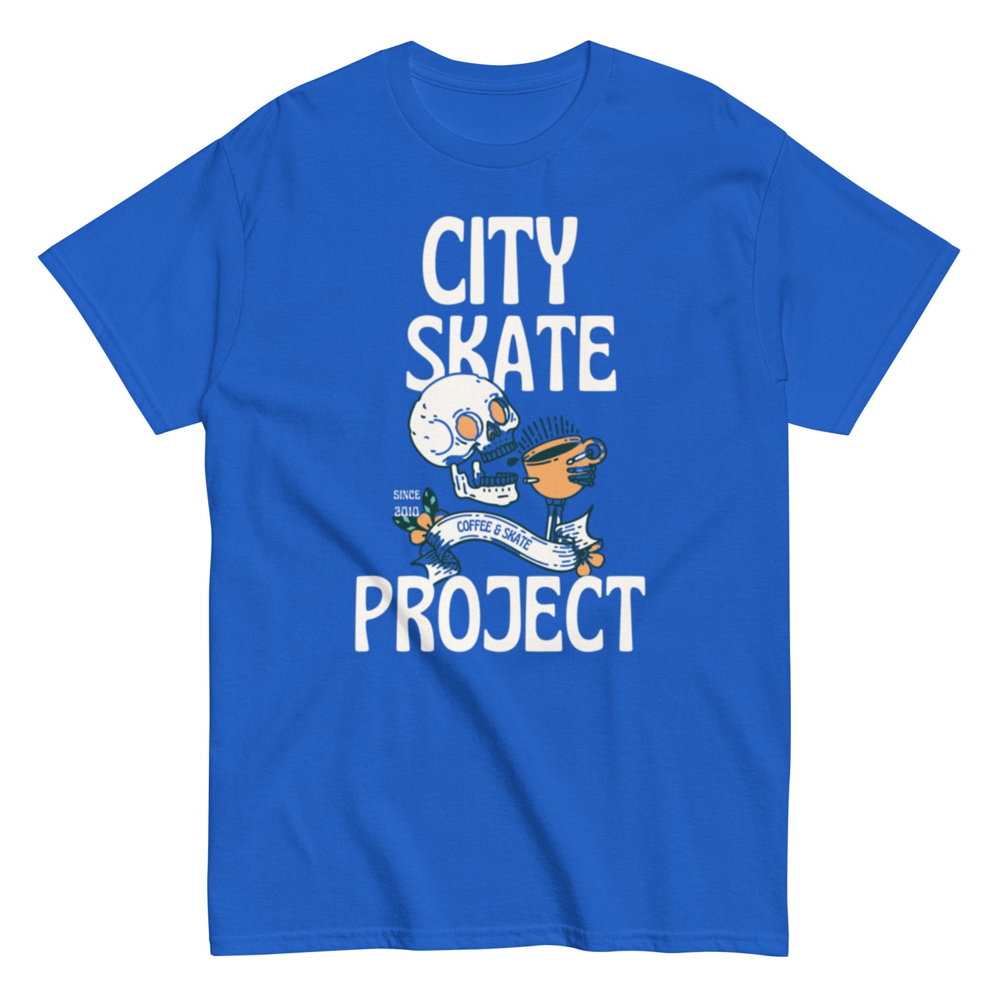 City Skate Project Coffee and Skate Session Men's classic tee