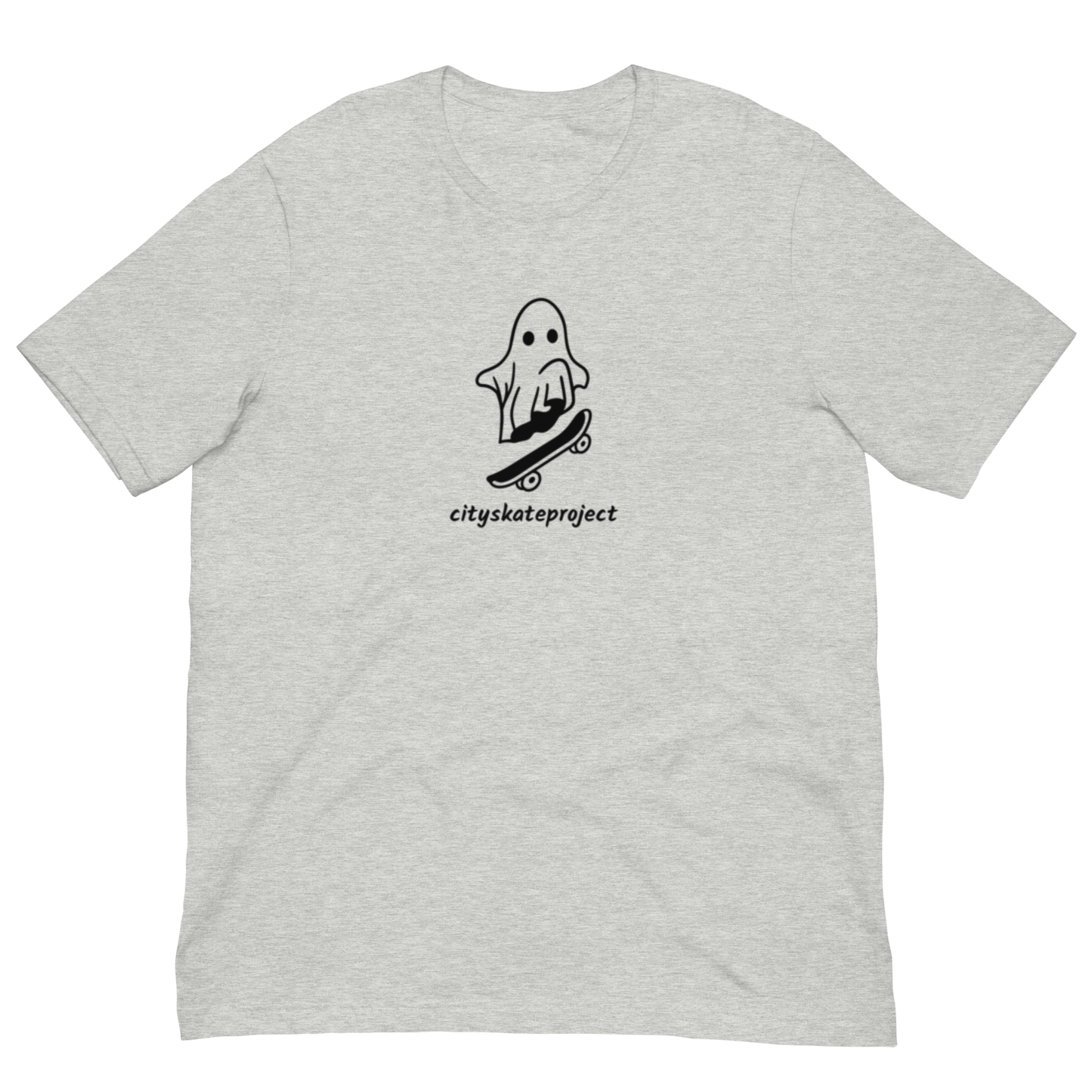 City Skate Project Basic Ghost Flip 2 Unisex t-shirt