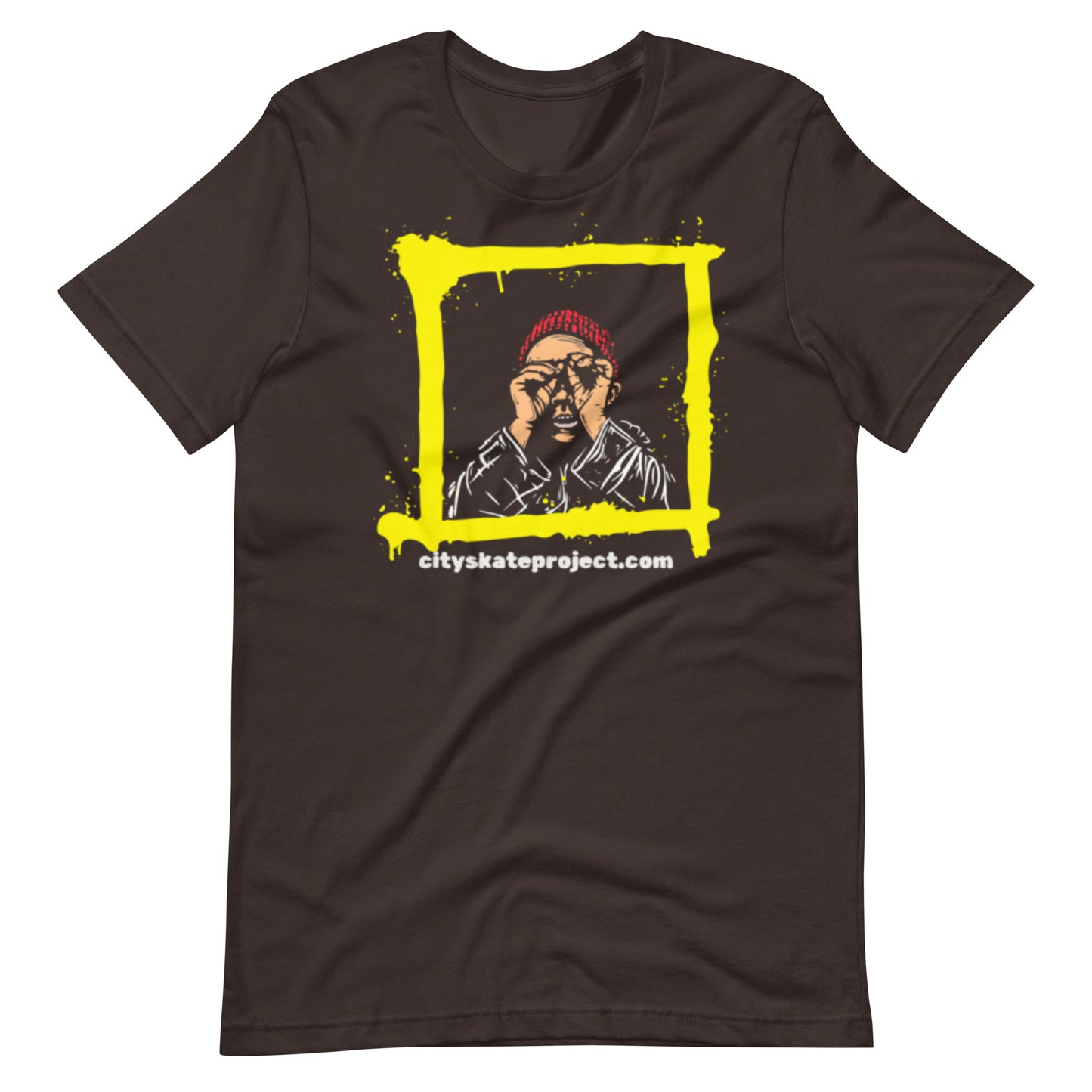 City Skate Project " We Watching" Unisex t-shirt