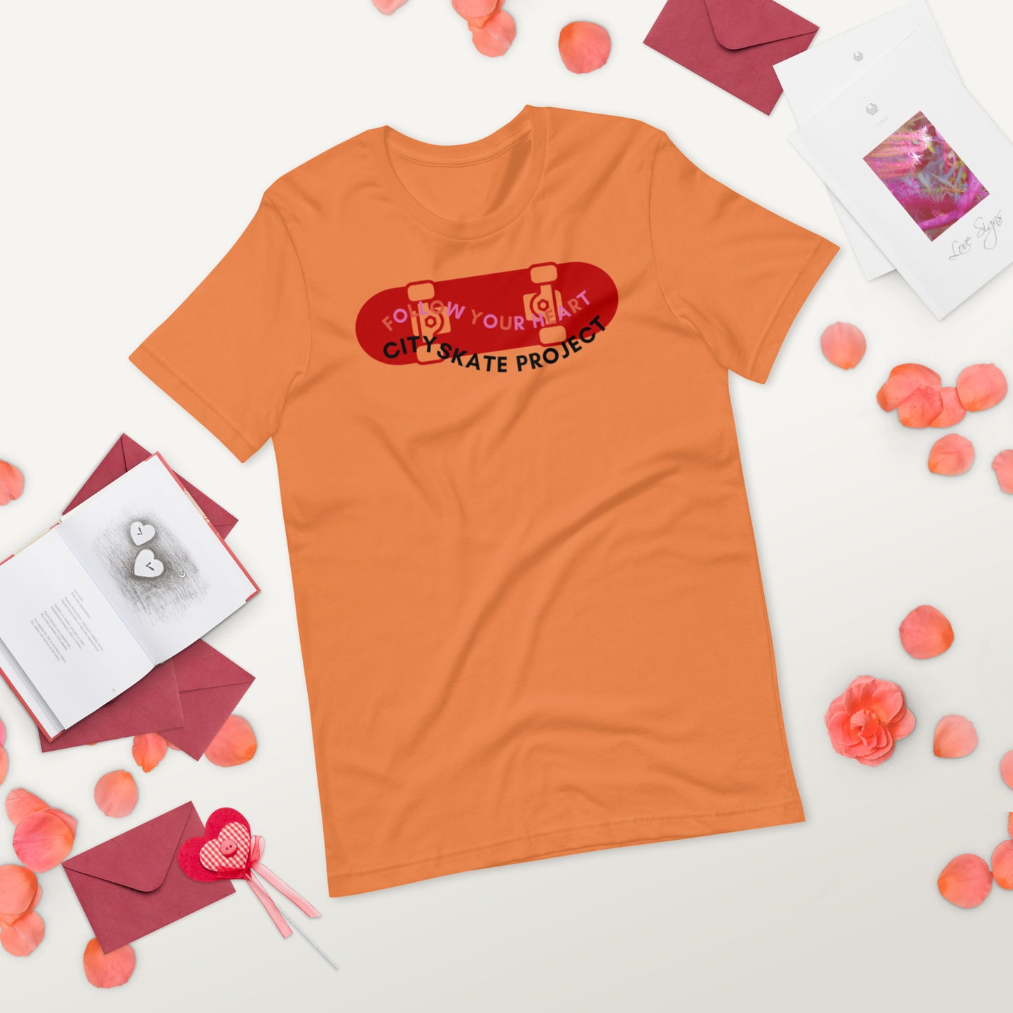 Love Rolls On CSP Unisex t-shirt