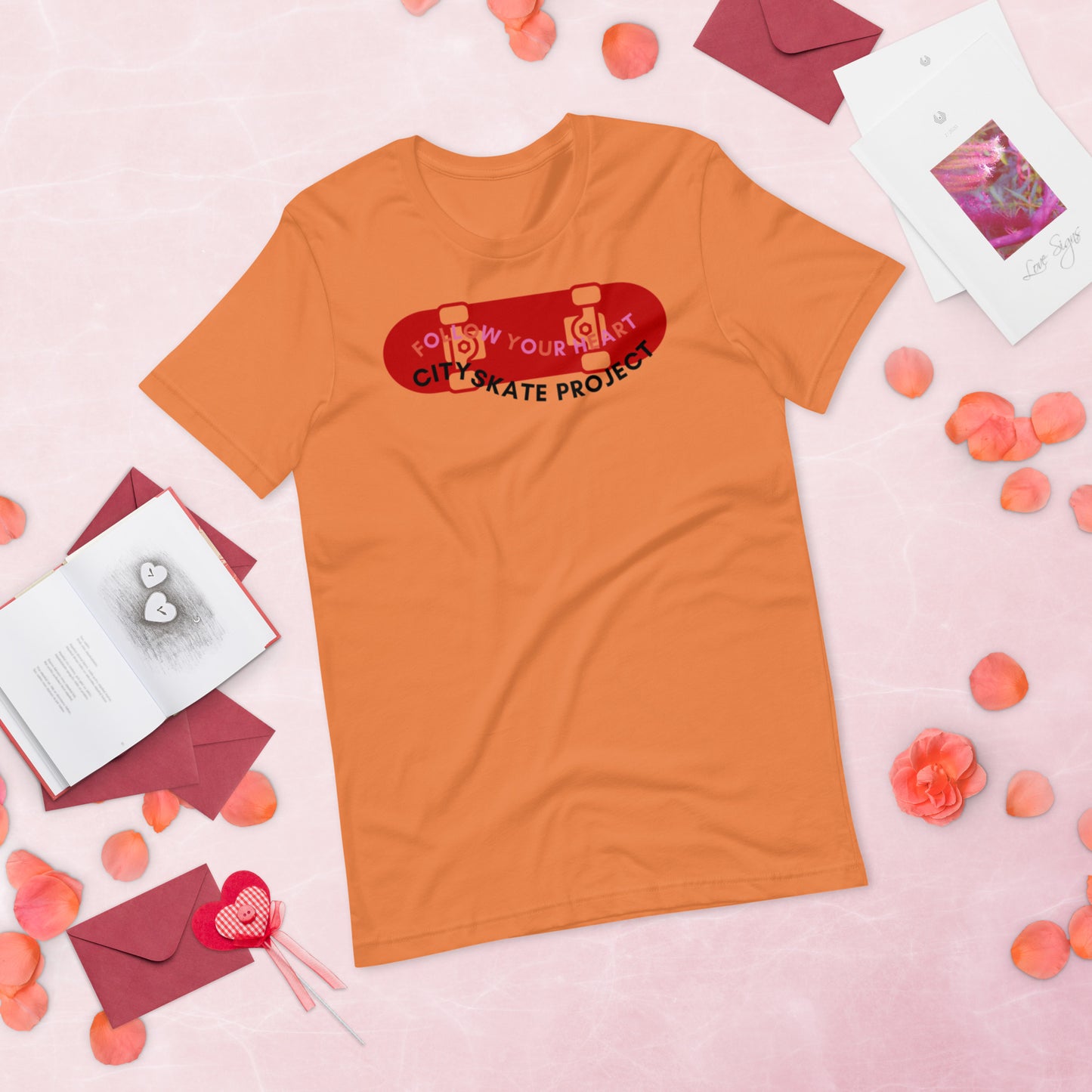 Love Rolls On CSP Unisex t-shirt