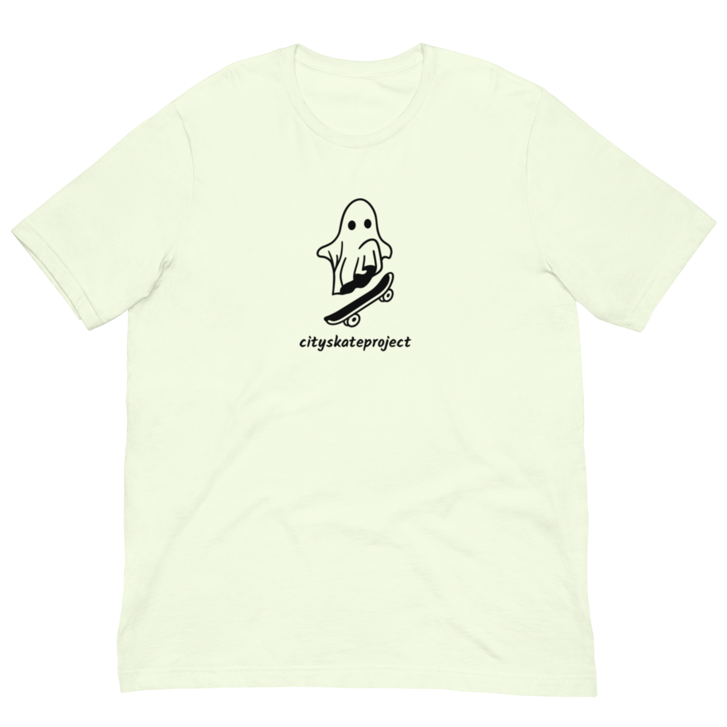 City Skate Project Basic Ghost Flip 2 Unisex t-shirt