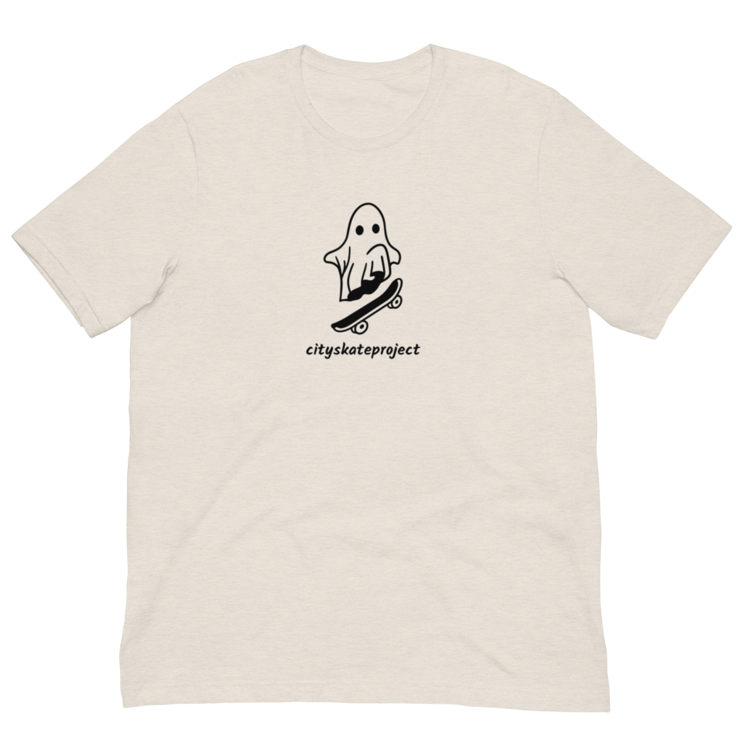 City Skate Project Basic Ghost Flip 2 Unisex t-shirt