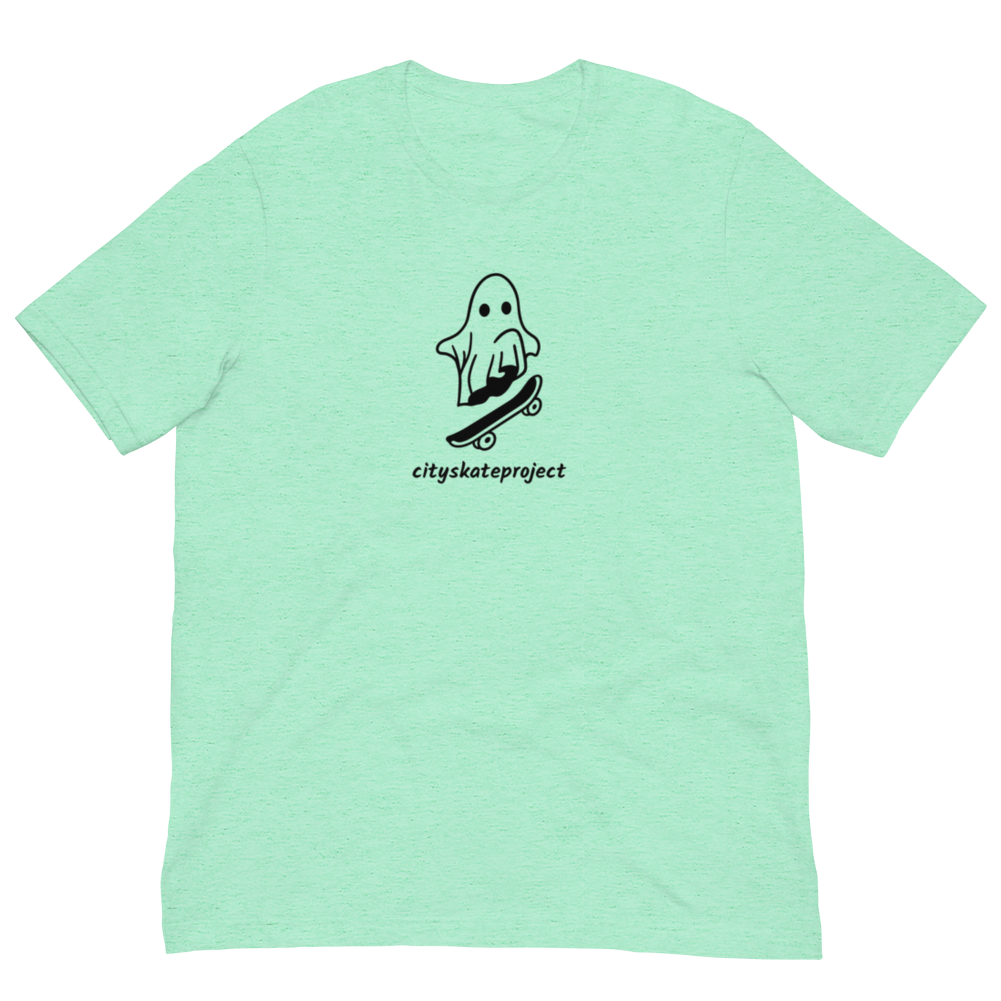 City Skate Project Basic Ghost Flip 2 Unisex t-shirt
