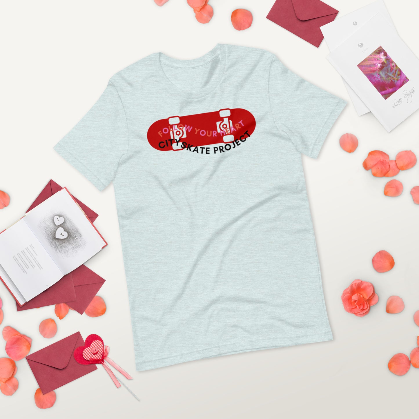 Love Rolls On CSP Unisex t-shirt