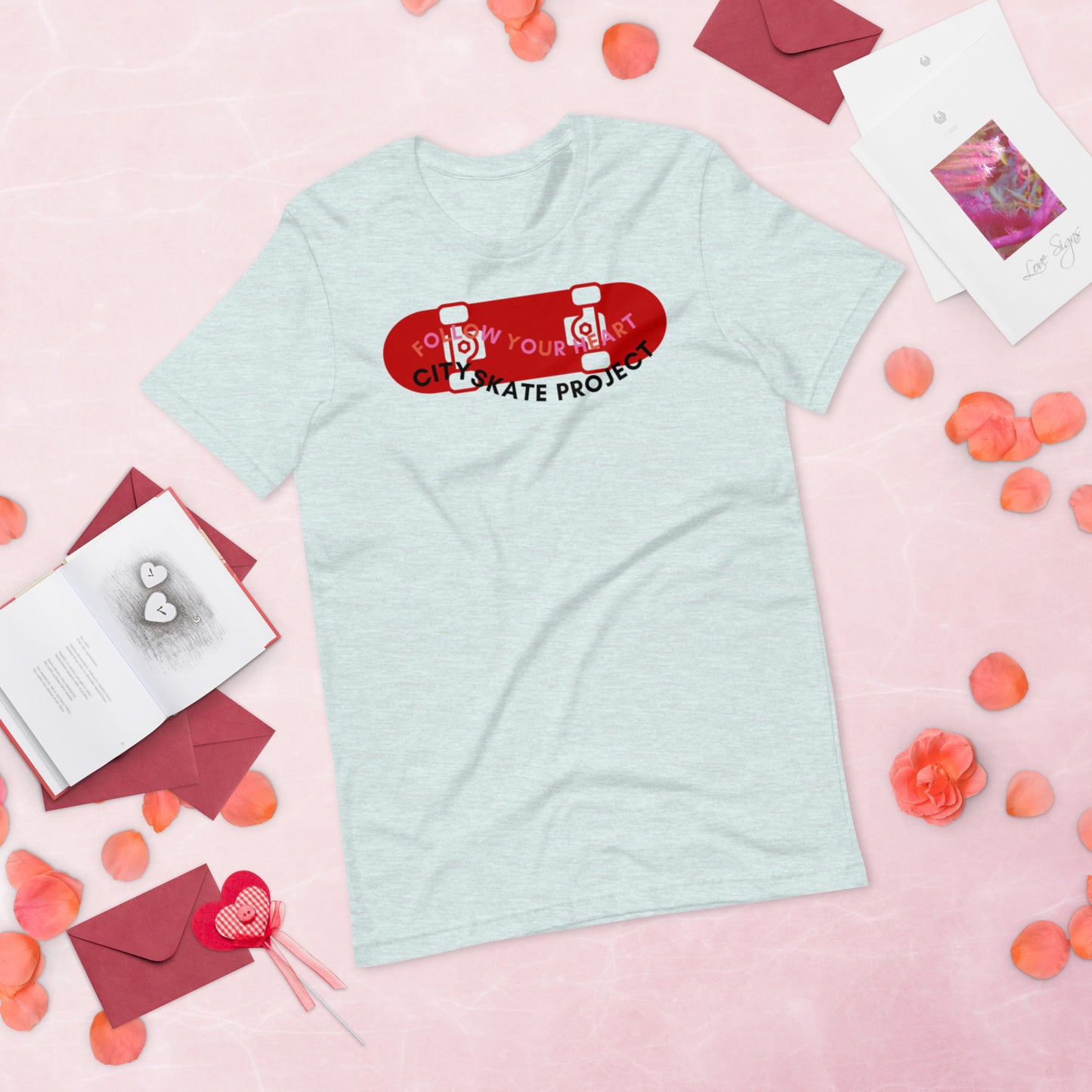 Love Rolls On CSP Unisex t-shirt