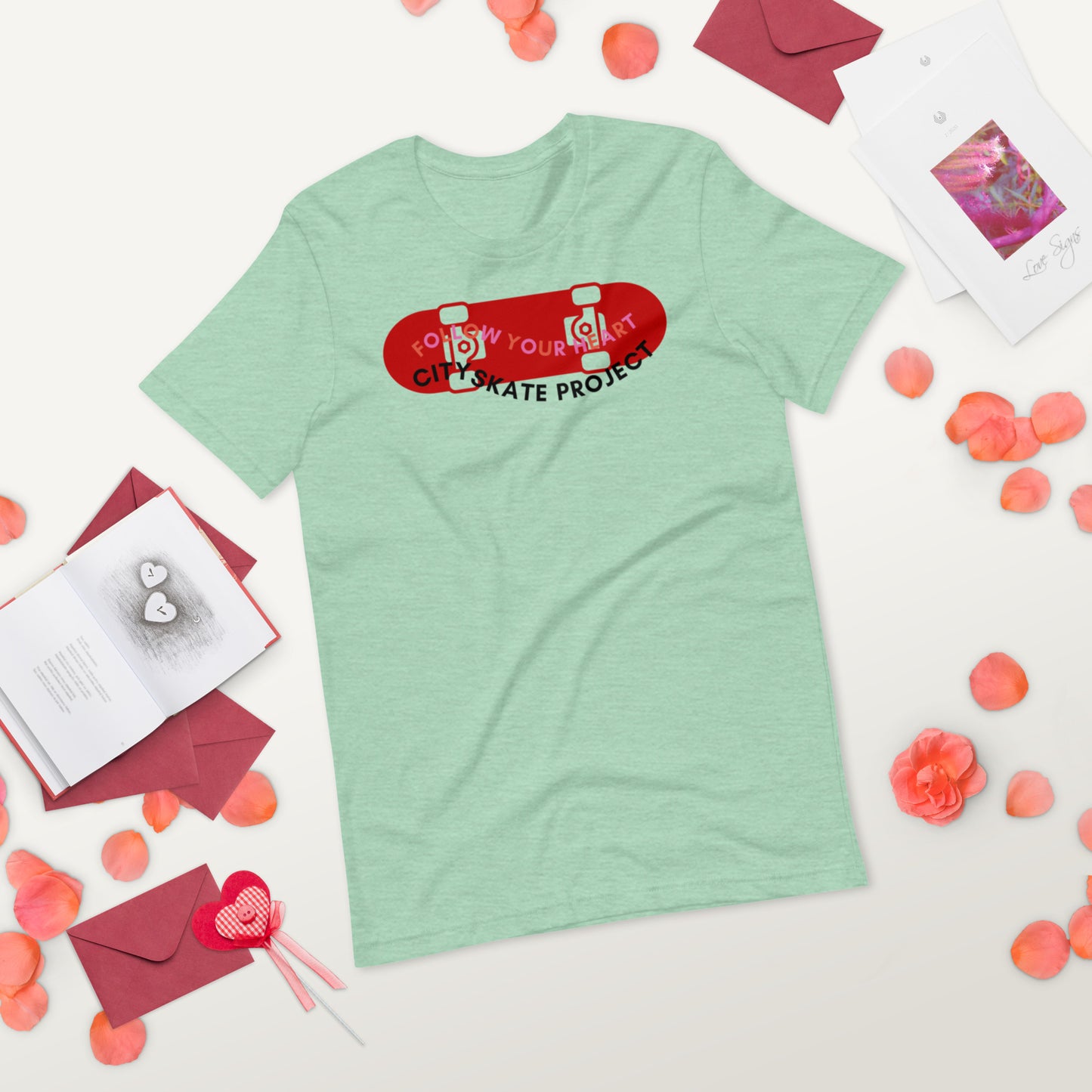 Love Rolls On CSP Unisex t-shirt