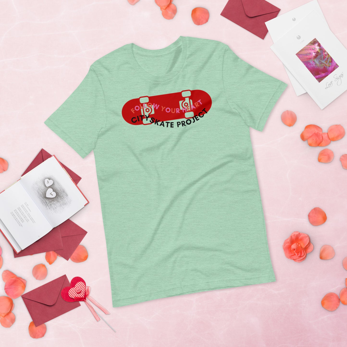 Love Rolls On CSP Unisex t-shirt