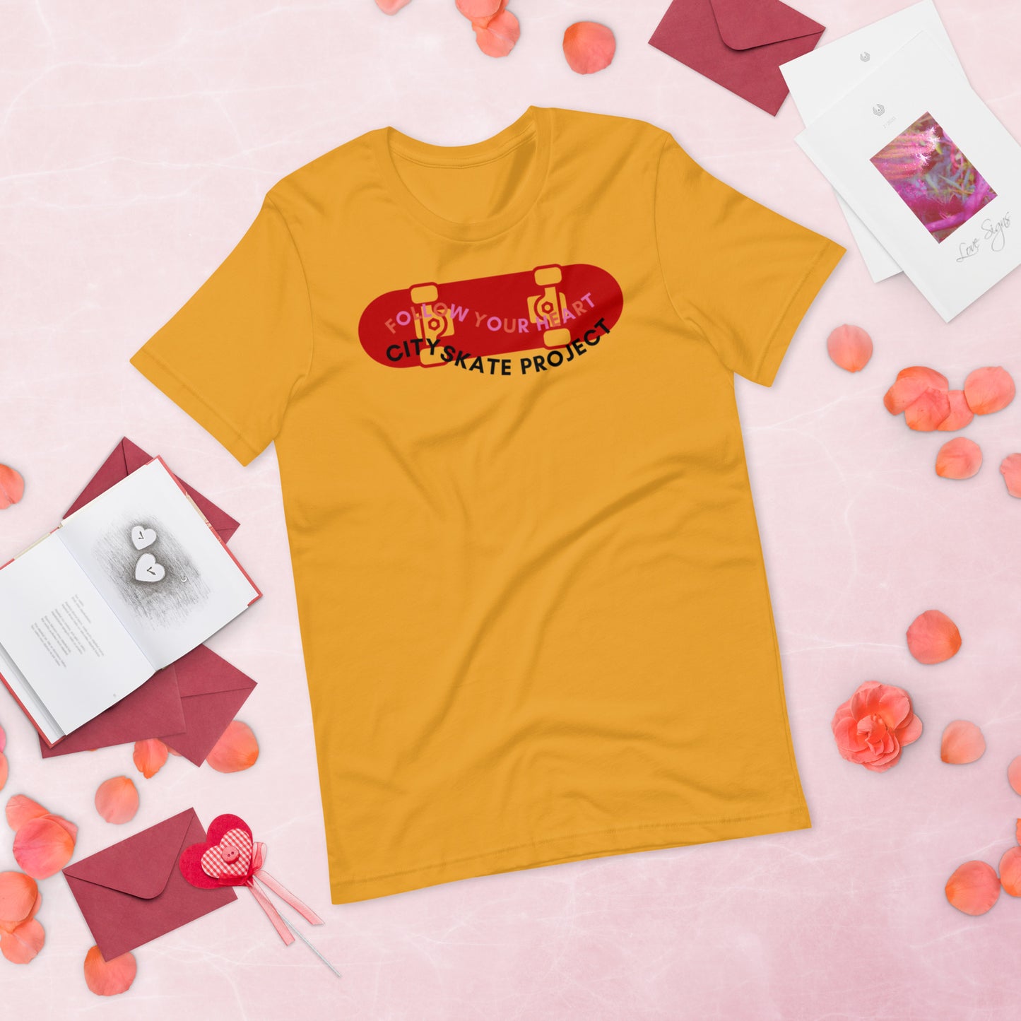 Love Rolls On CSP Unisex t-shirt