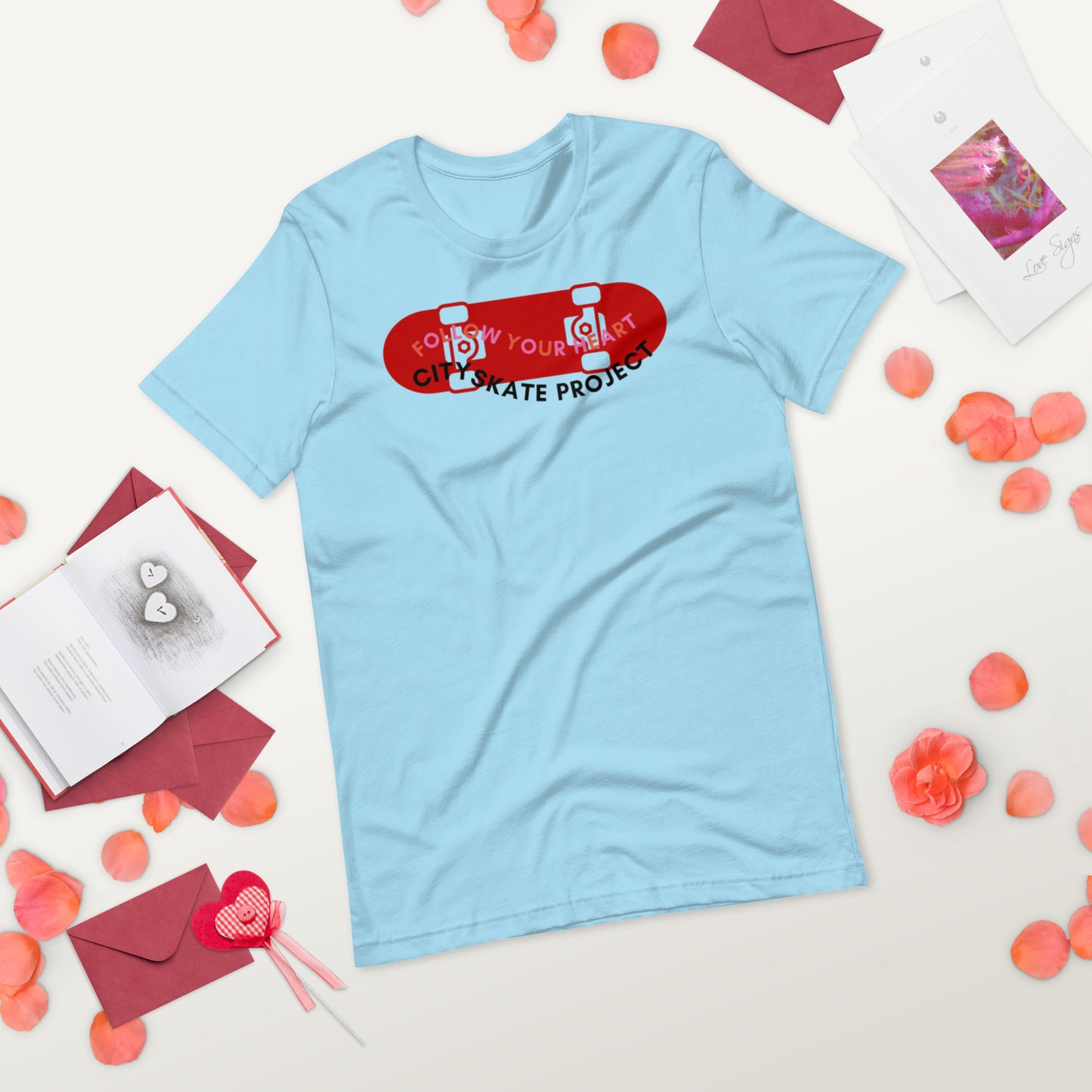 Love Rolls On CSP Unisex t-shirt