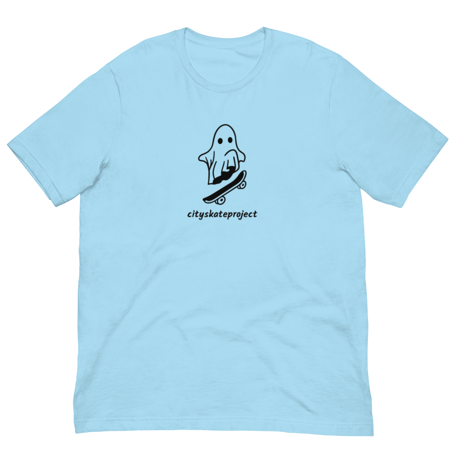 City Skate Project Basic Ghost Flip 2 Unisex t-shirt