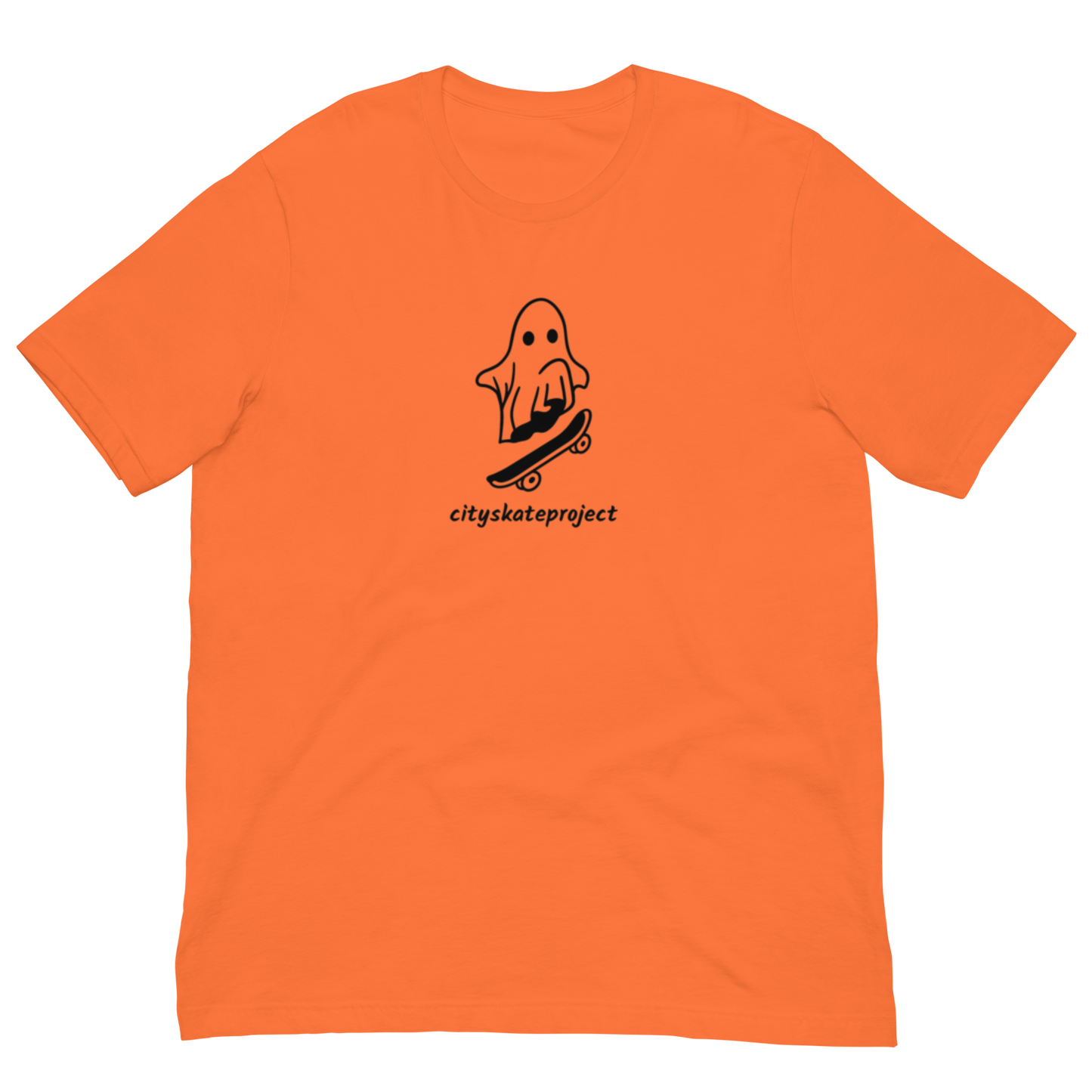 City Skate Project Basic Ghost Flip 2 Unisex t-shirt