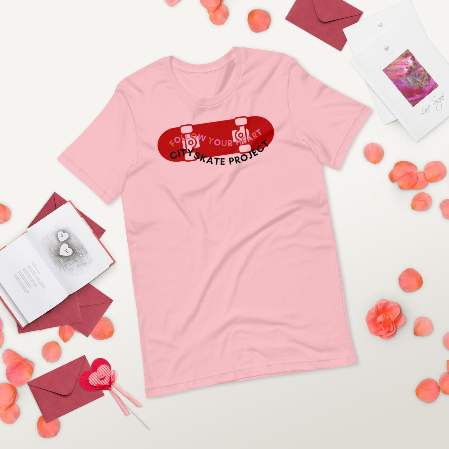 Love Rolls On CSP Unisex t-shirt