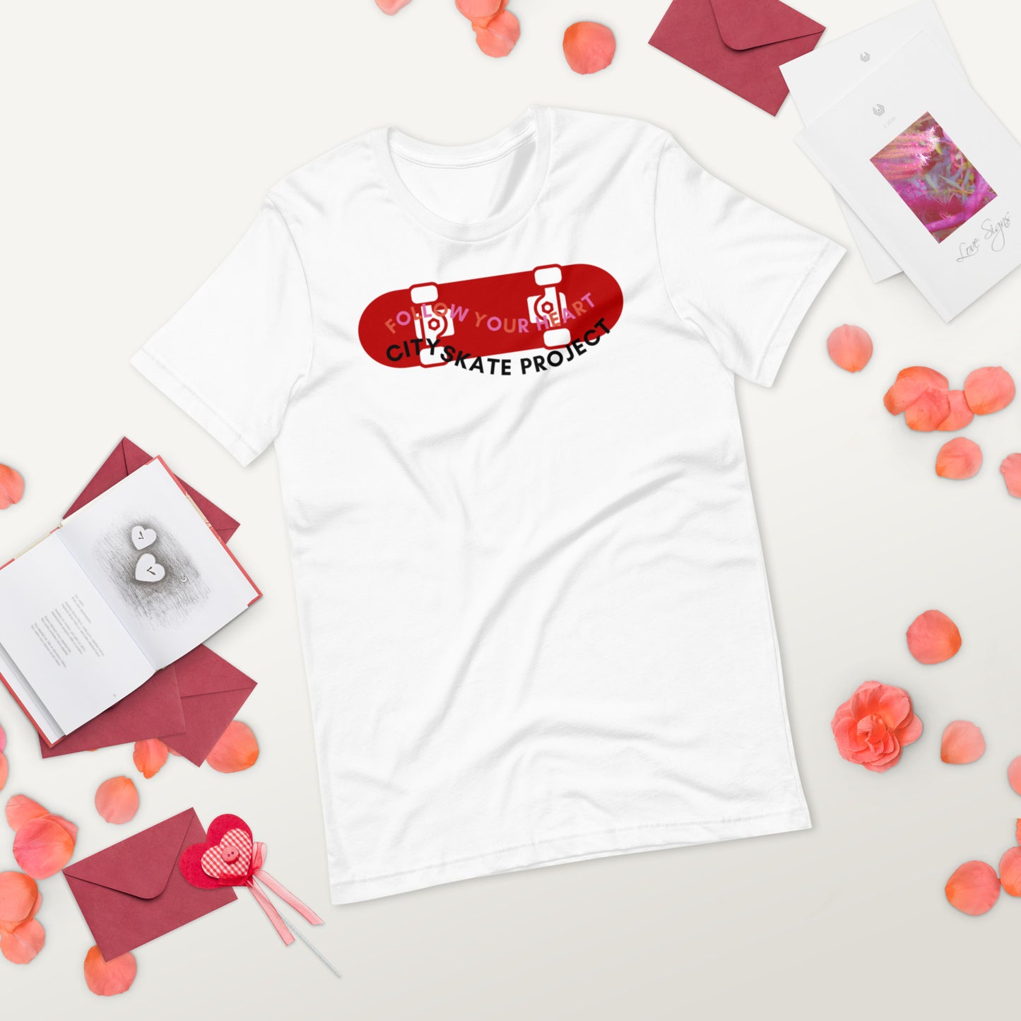 Love Rolls On CSP Unisex t-shirt