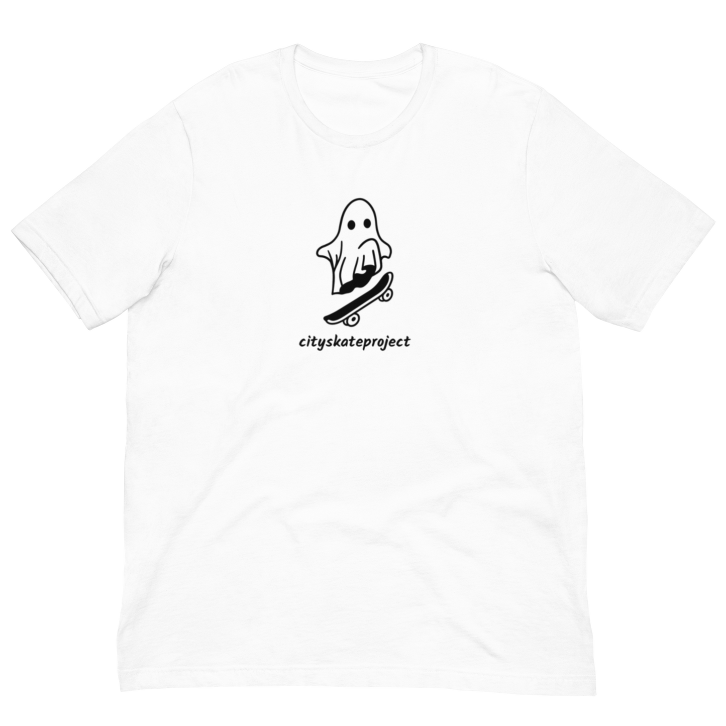 City Skate Project Basic Ghost Flip 2 Unisex t-shirt