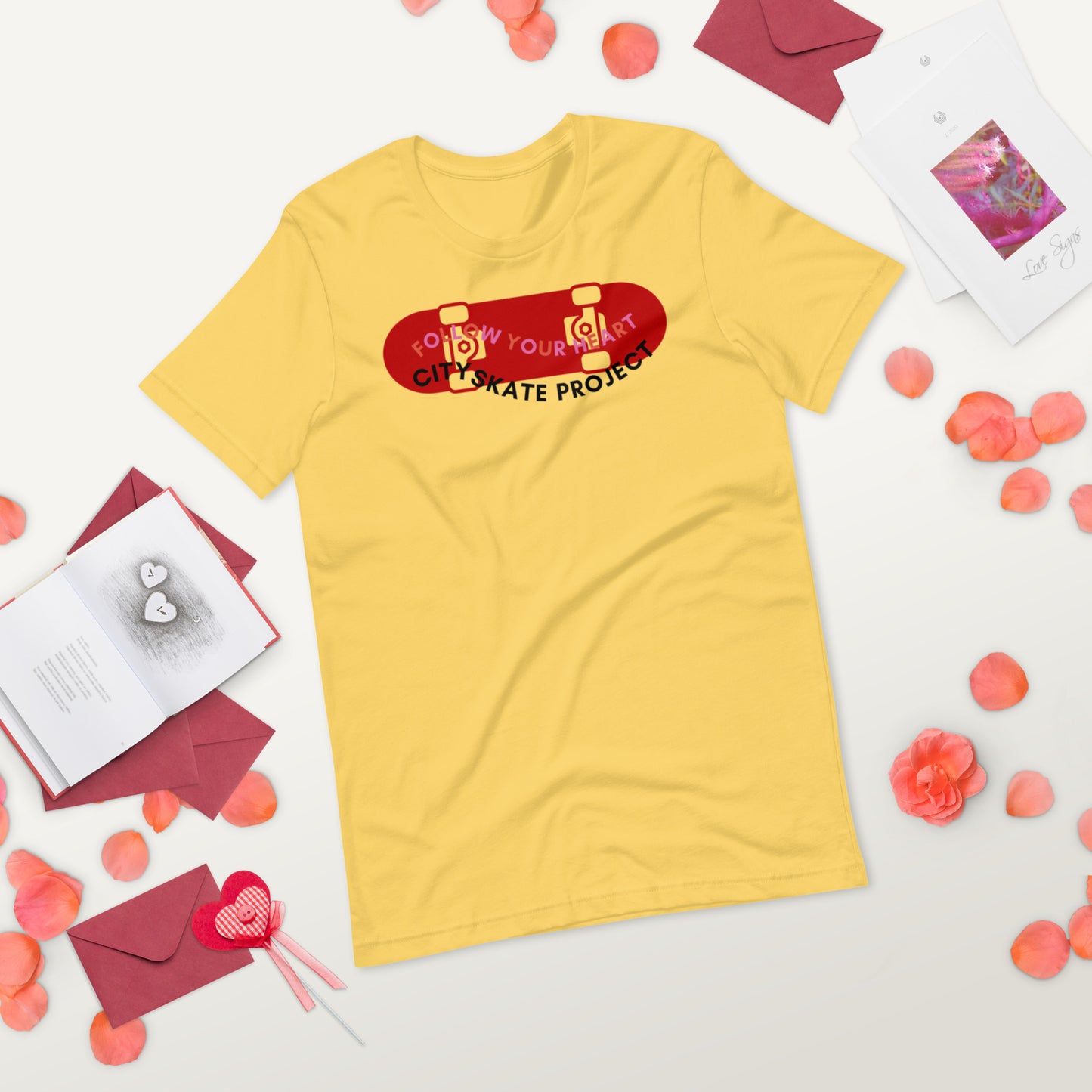 Love Rolls On CSP Unisex t-shirt