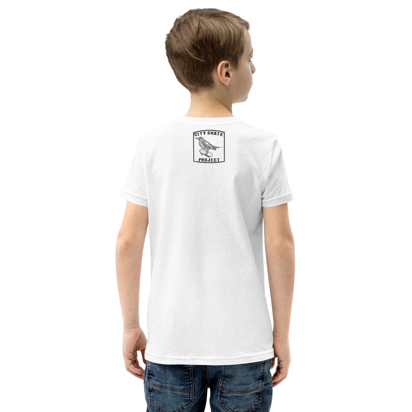 CSP Mayan Skateboard Youth Short Sleeve T-Shirt