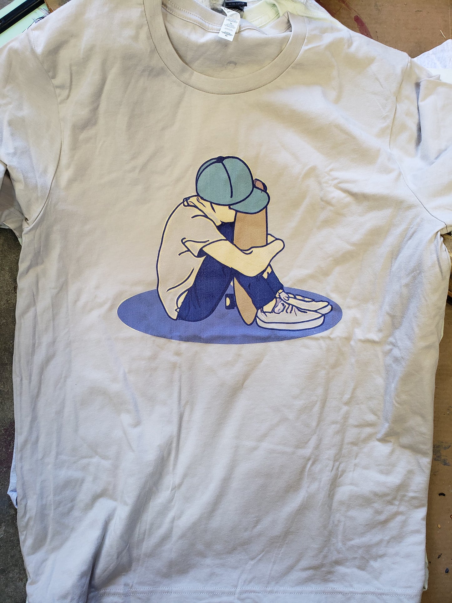 City Skate Project "love this board series" Unisex t-shirt 1