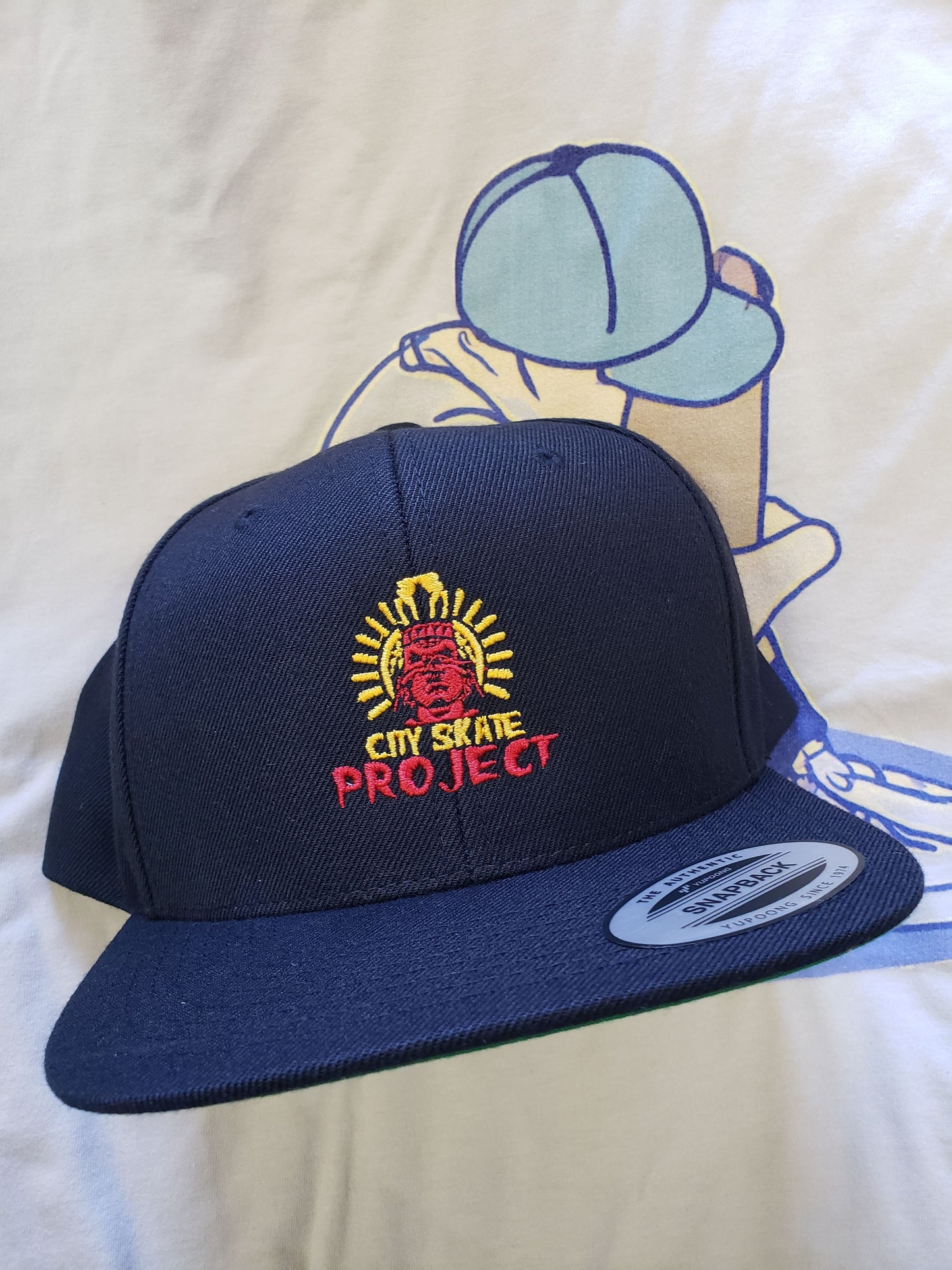 Old School Aztec Logo 2010 Snapback Hat