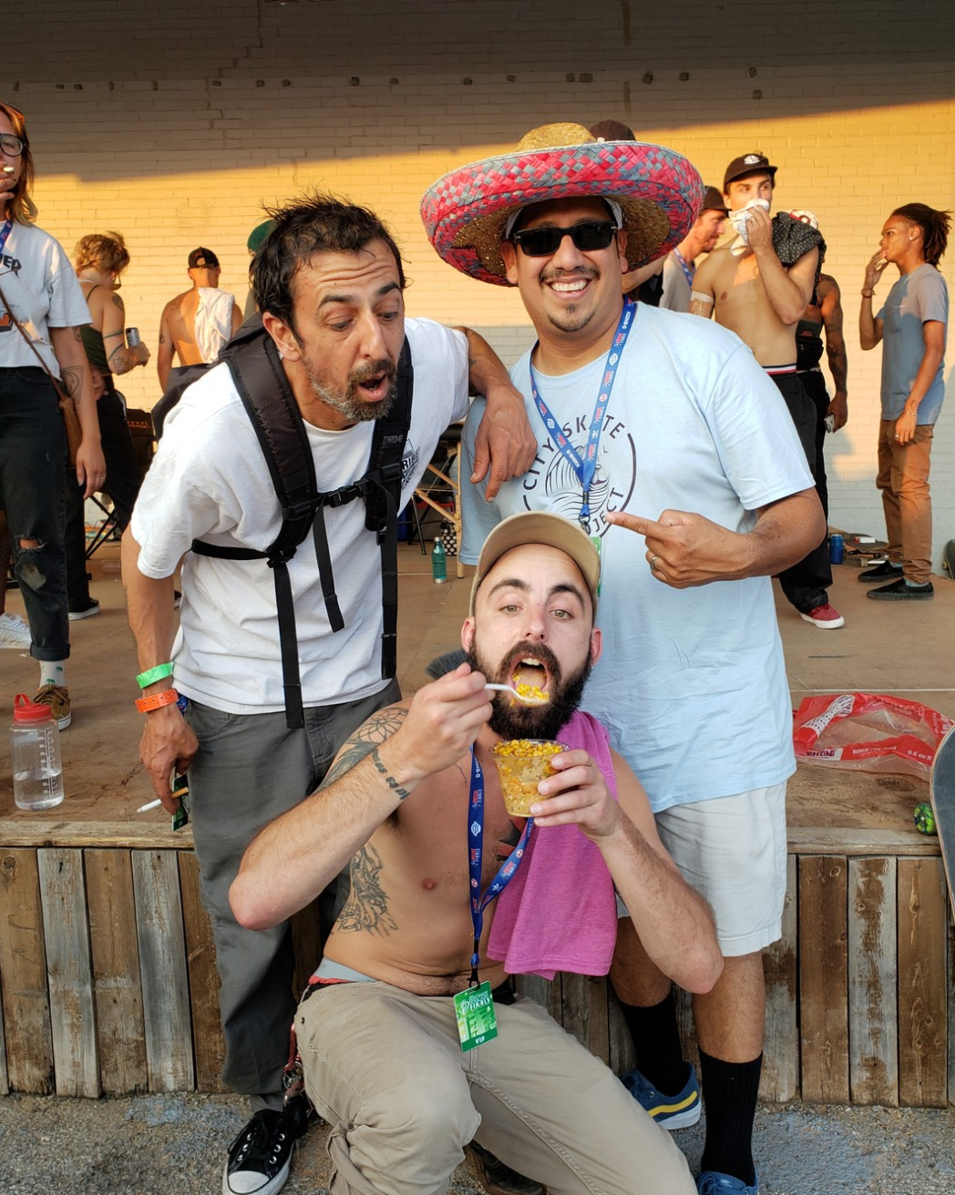 City Skate Project Wave Style Logo Men’s Long Sleeve Shirt