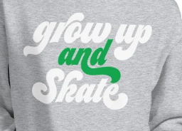 CSP Grow Up and Skate stickers