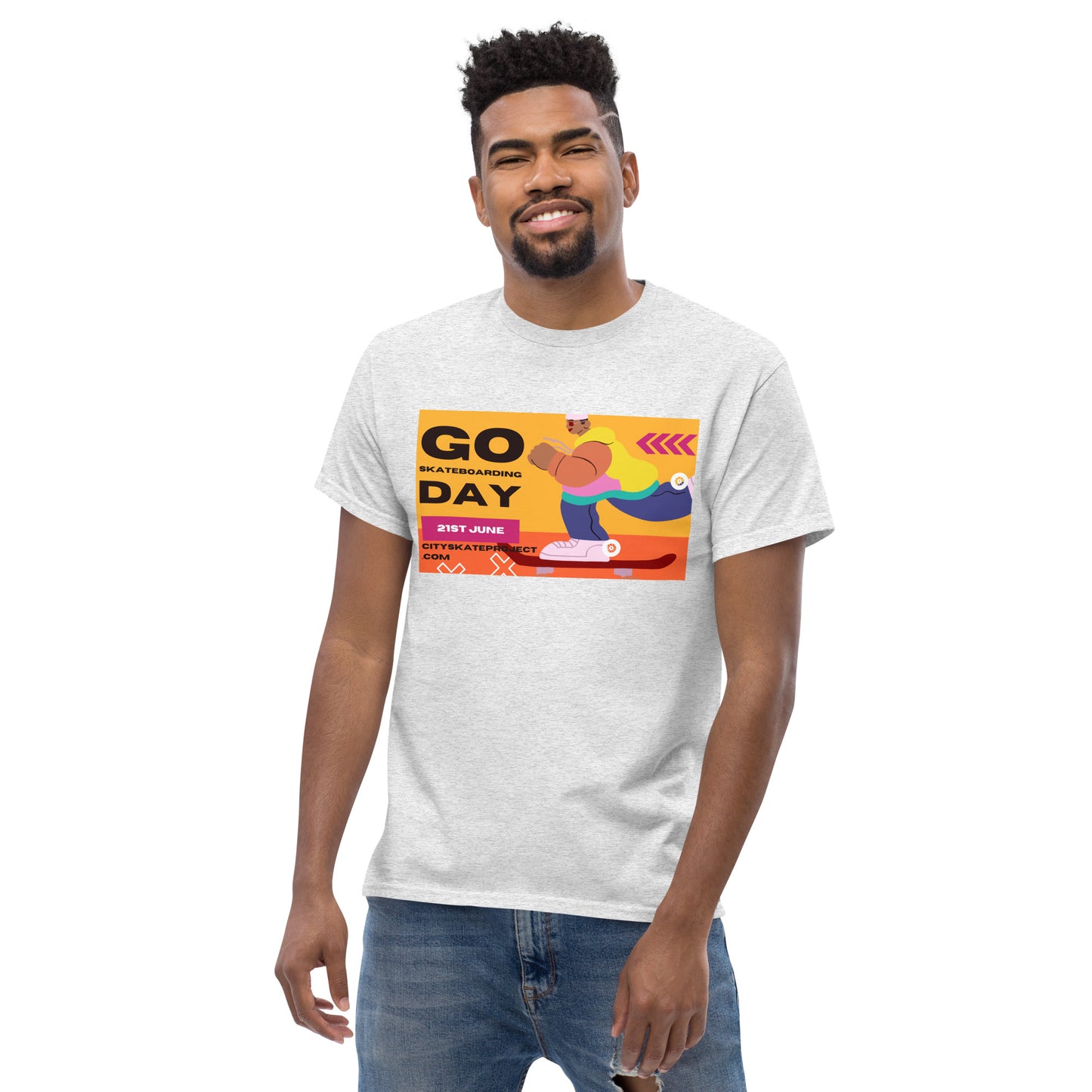 Go Skate Day 2022 Men's classic tee