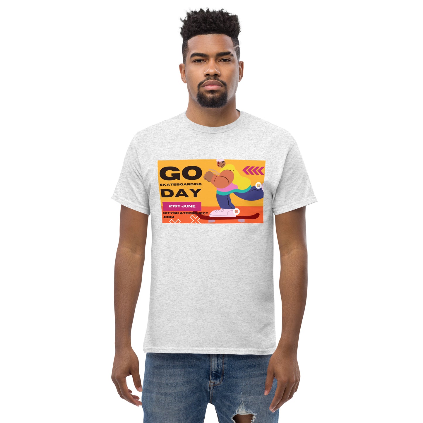 Go Skate Day 2022 Men's classic tee
