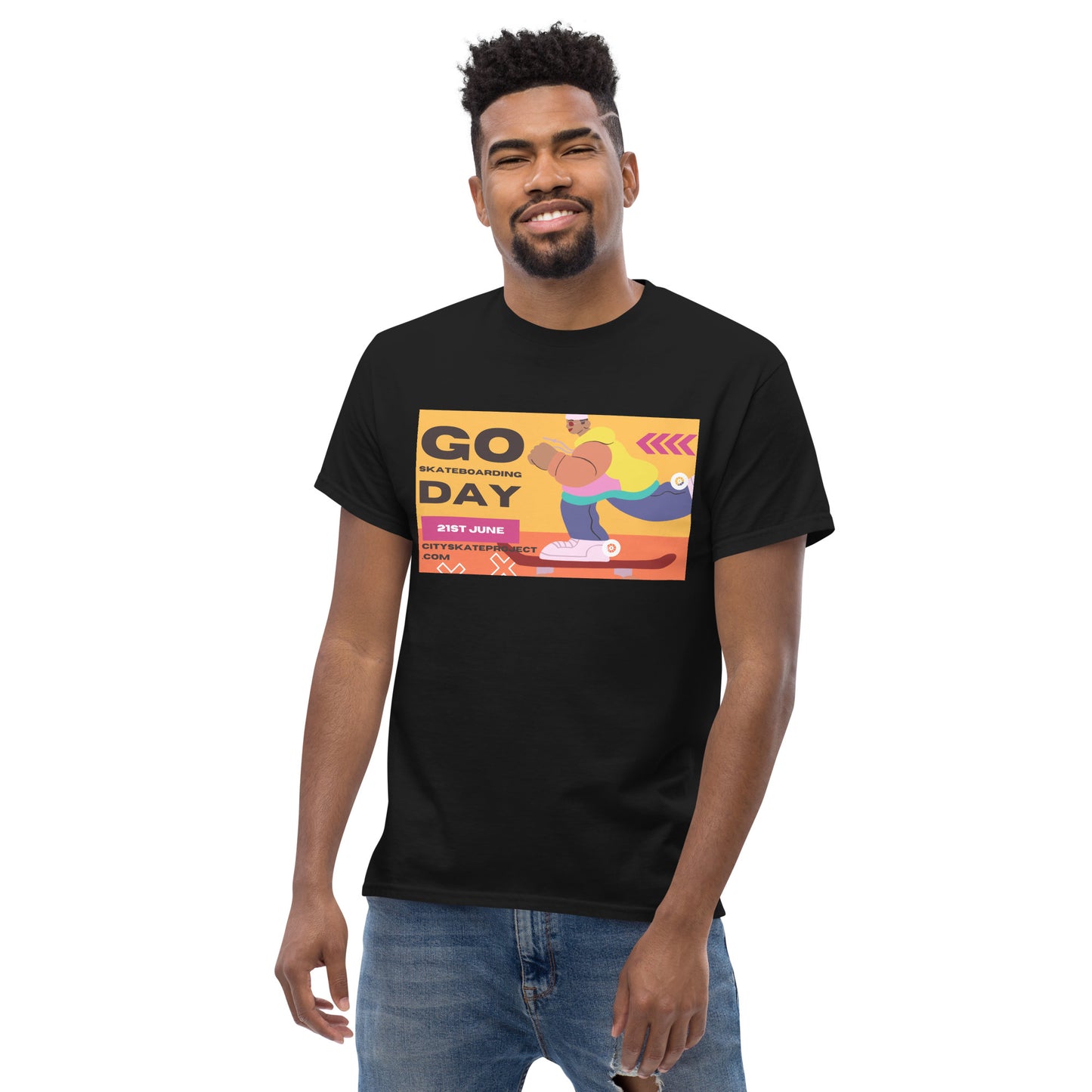 Go Skate Day 2022 Men's classic tee