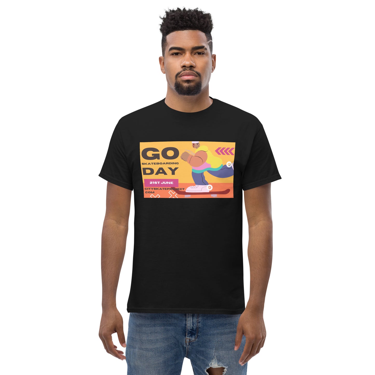 Go Skate Day 2022 Men's classic tee