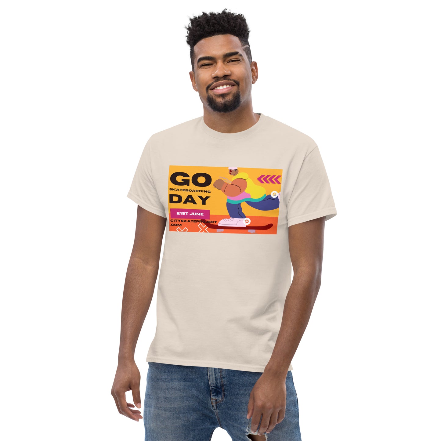 Go Skate Day 2022 Men's classic tee