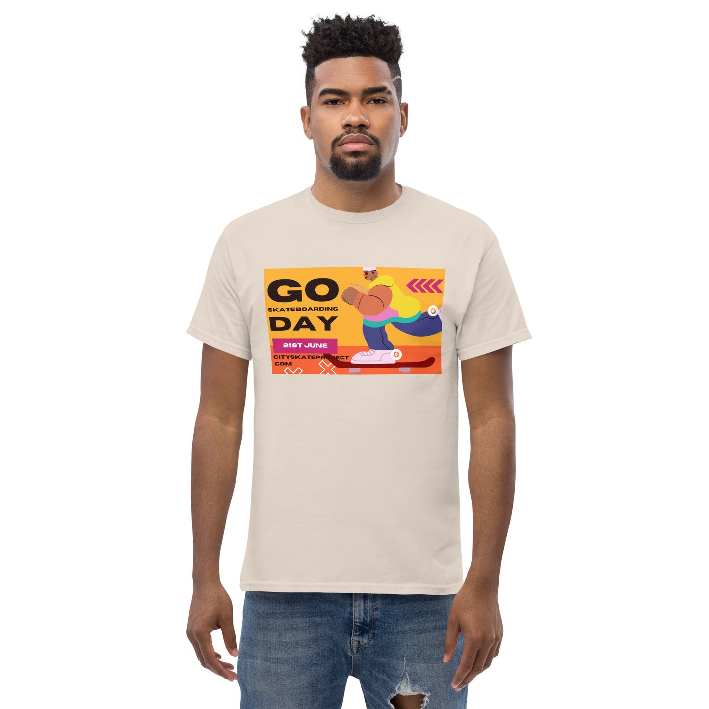 Go Skate Day 2022 Men's classic tee