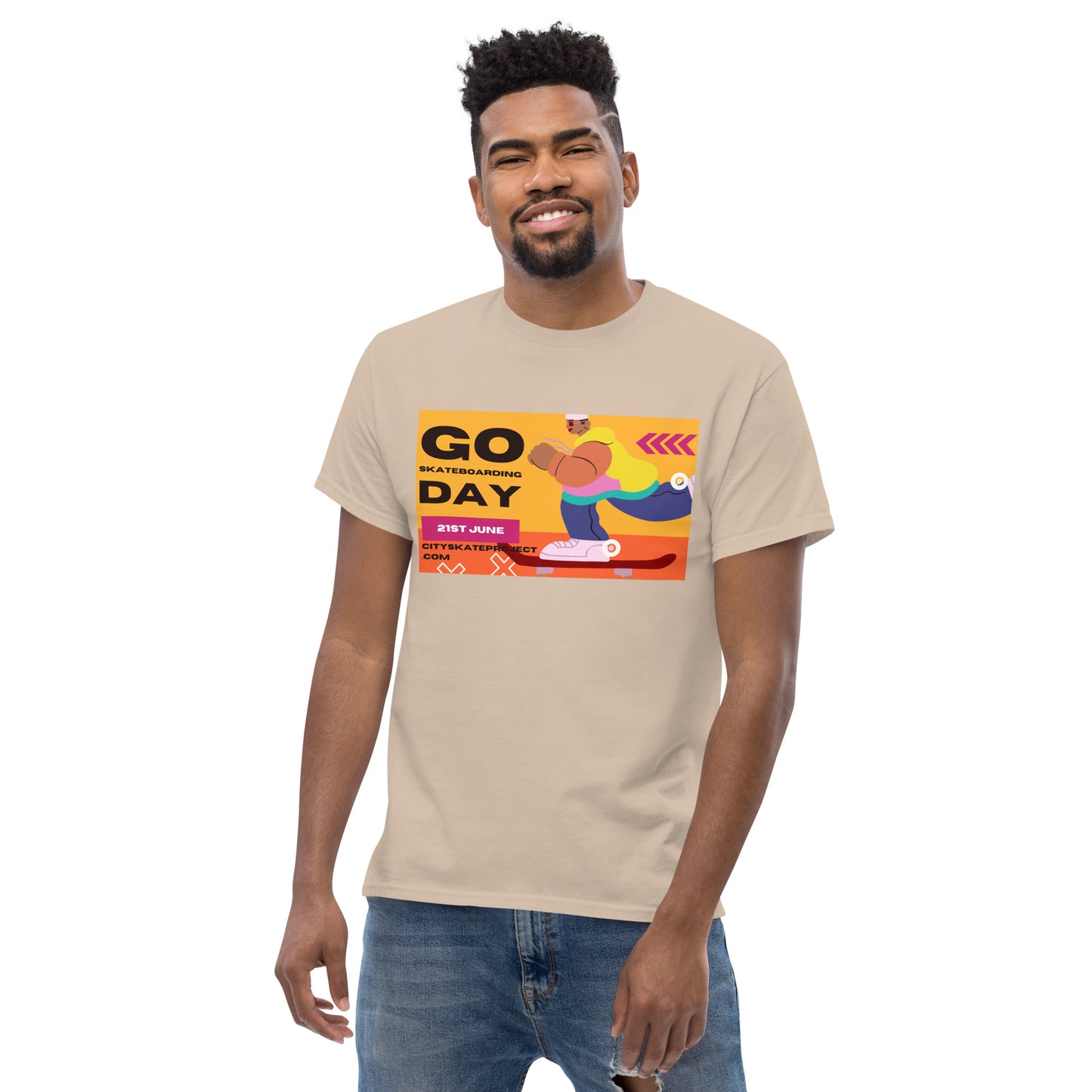 Go Skate Day 2022 Men's classic tee