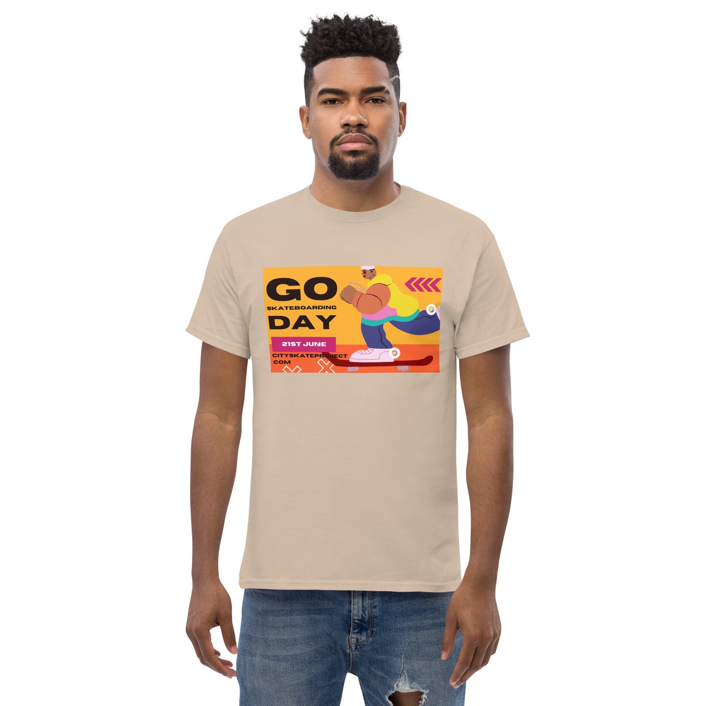 Go Skate Day 2022 Men's classic tee