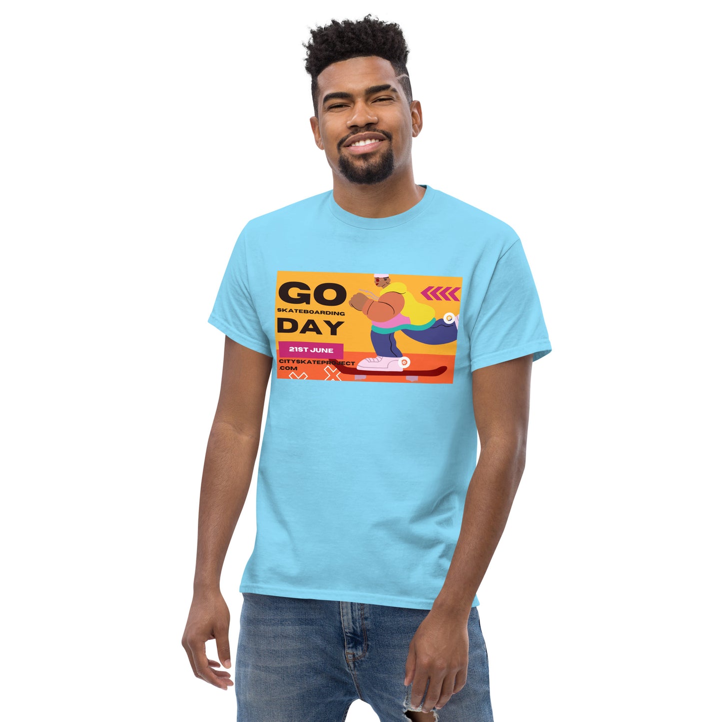 Go Skate Day 2022 Men's classic tee