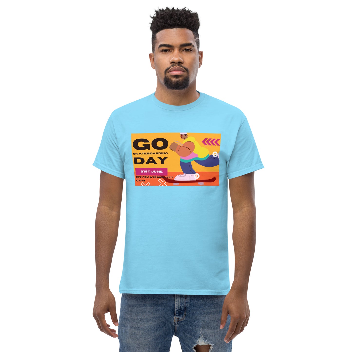 Go Skate Day 2022 Men's classic tee