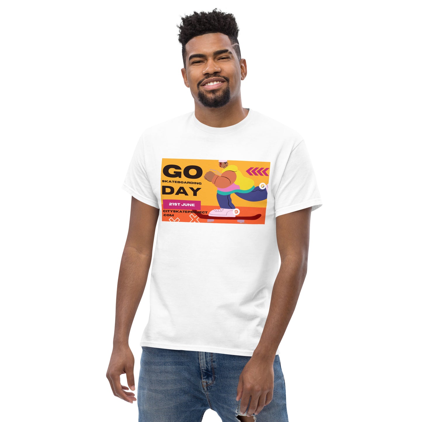 Go Skate Day 2022 Men's classic tee