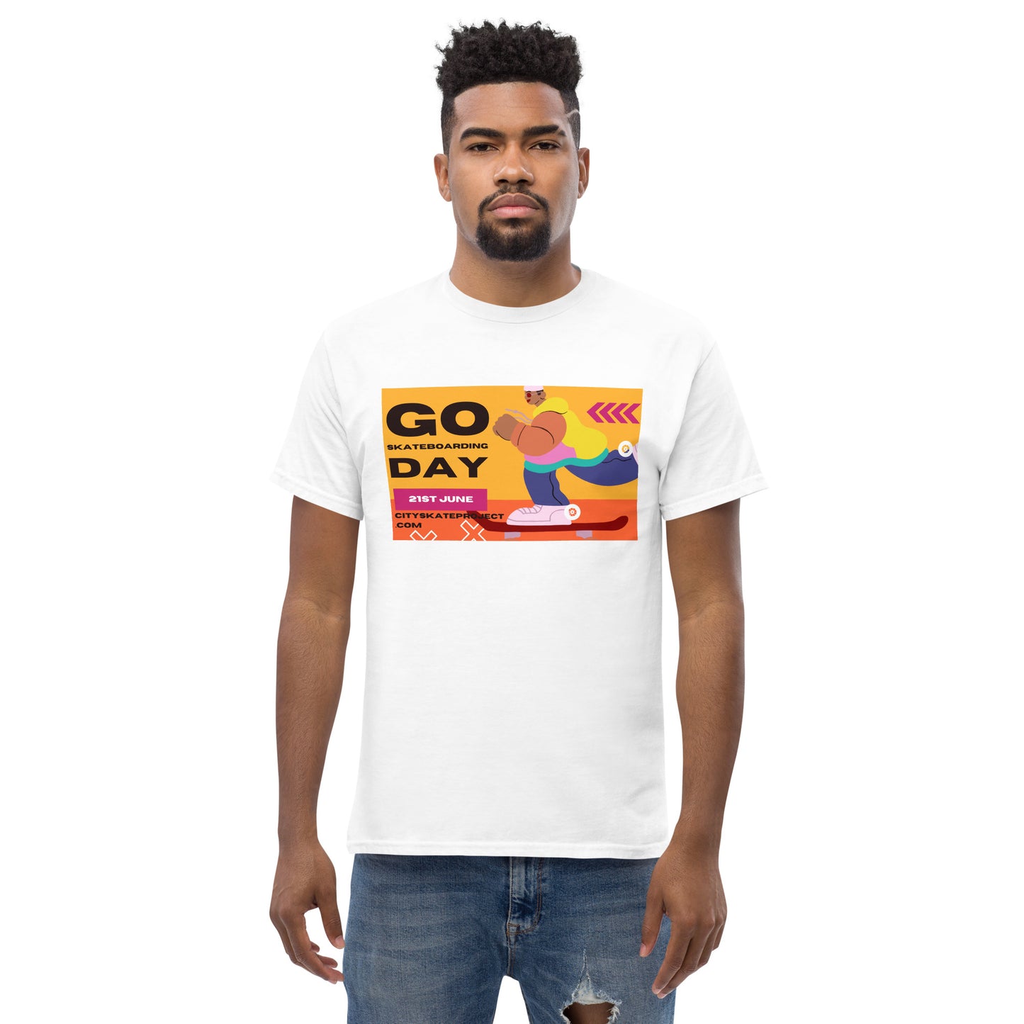 Go Skate Day 2022 Men's classic tee