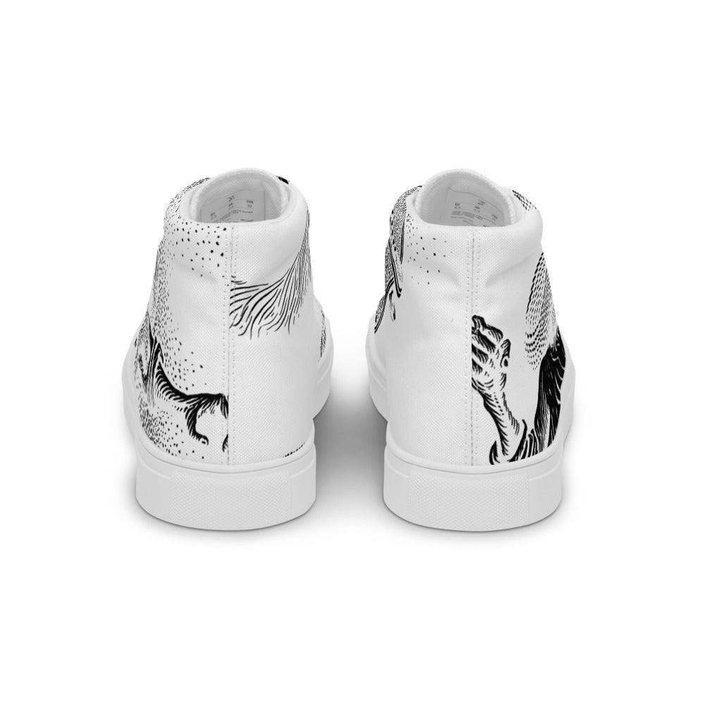 City Skate Project Basics Men’s high top canvas shoes