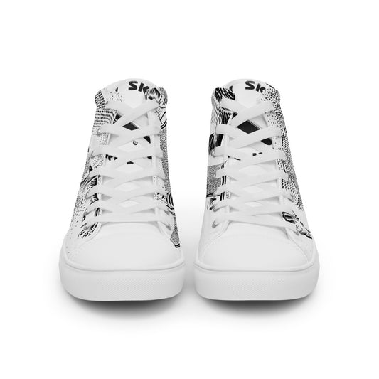 City Skate Project Basics Men’s high top canvas shoes